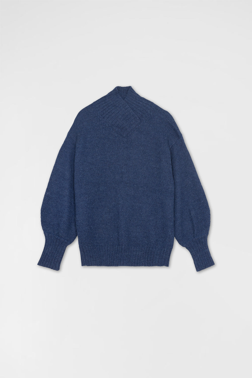 SAYAKA DAVIS NEW YORK High Neck Sweater - Azure Blue