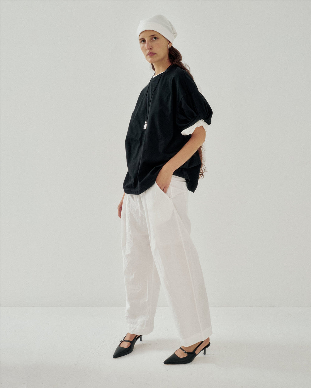 SAYAKA DAVIS NEW YORK Tucked Pull-On Pants