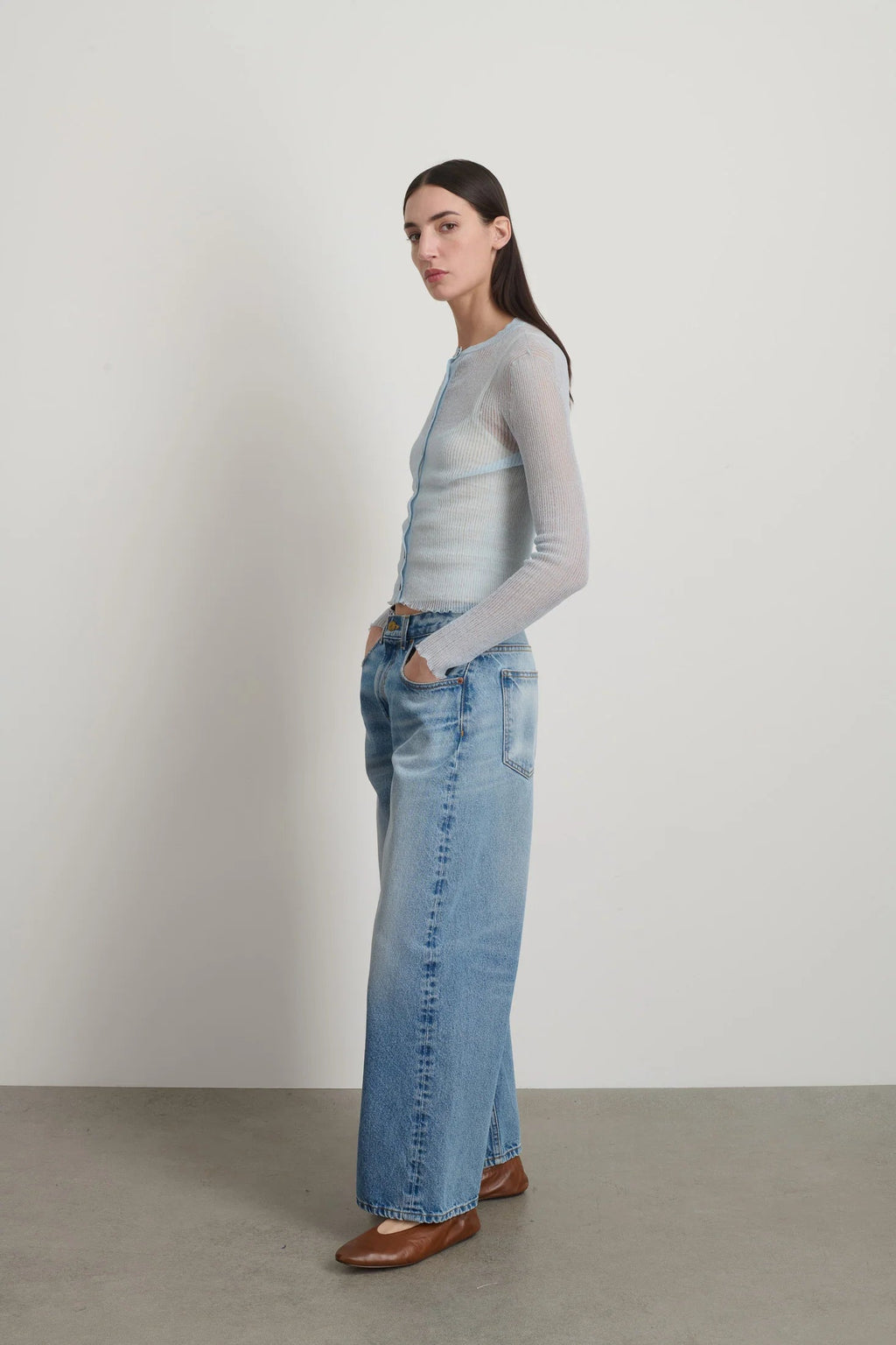 B Sides Sheer Cardigan