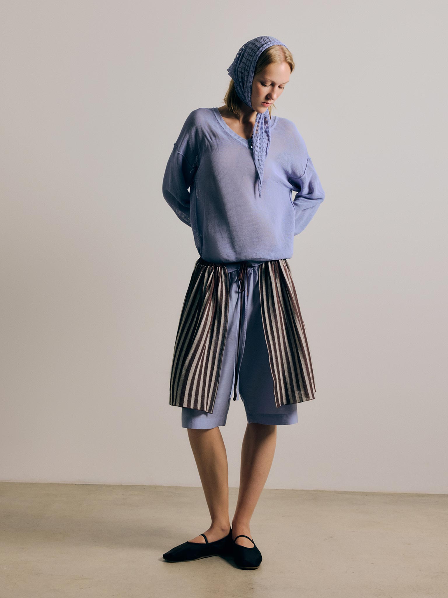 Rus Shingu Shorts - Salvia Blue