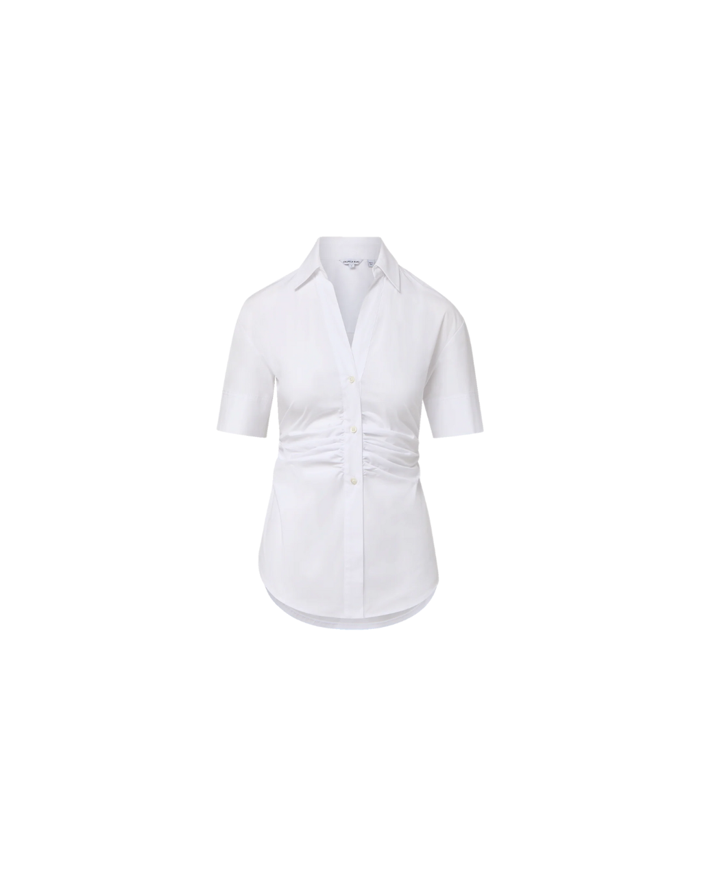Veronica Beard Devra Short Sleeve Top - White