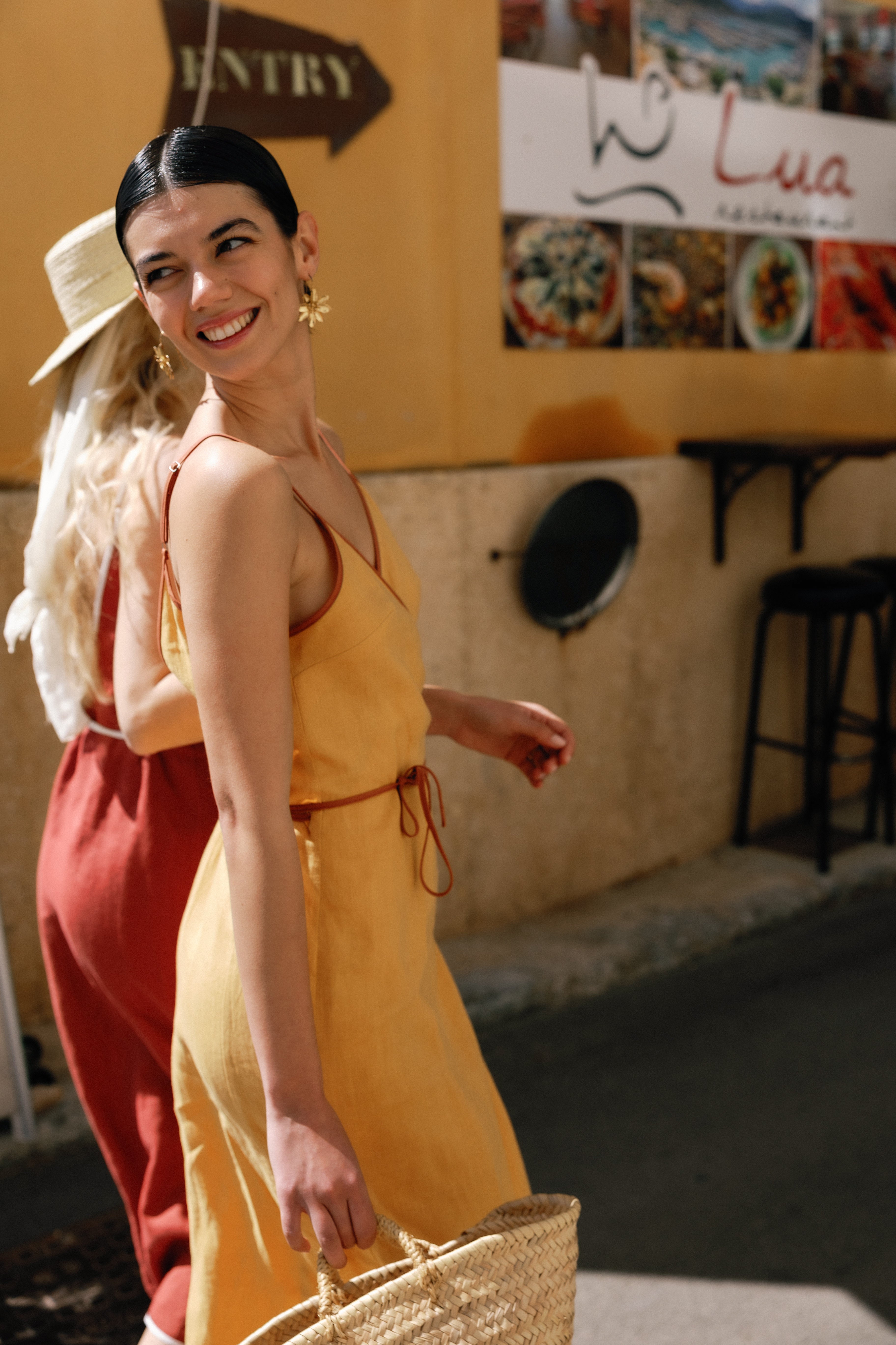 ESYA Siena Linen Wrap Dress