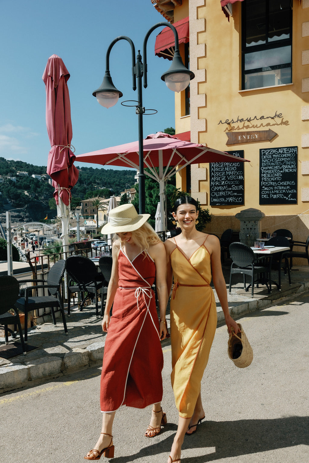 ESYA Siena Linen Wrap Dress