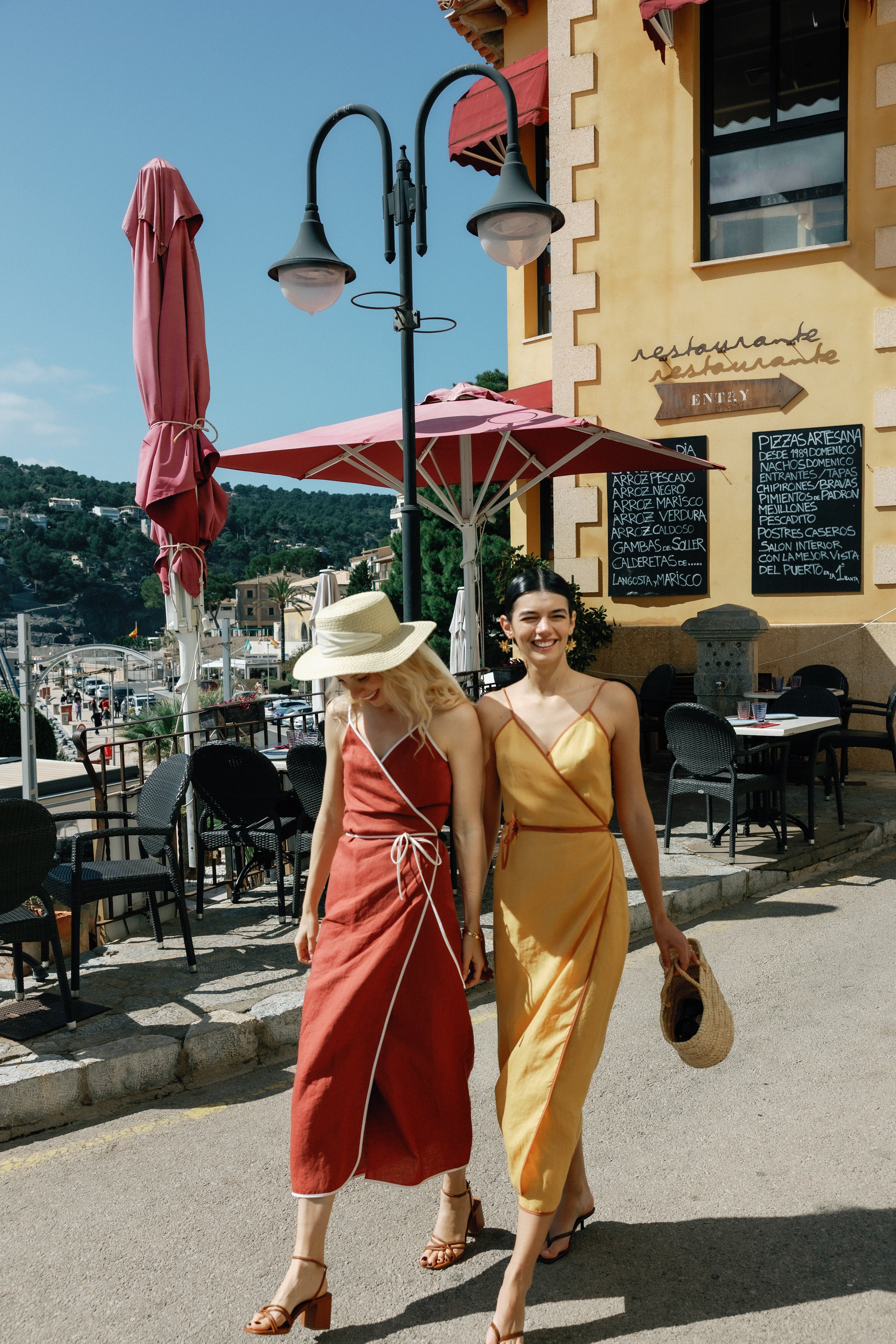 ESYA Siena Linen Wrap Dress
