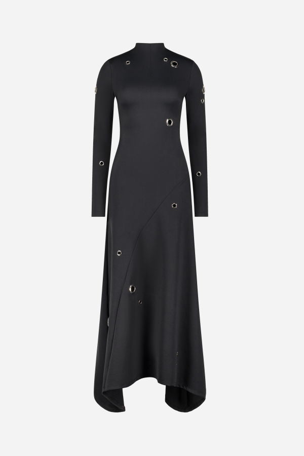SAEMDI Silvia Grommet Maxi Dress