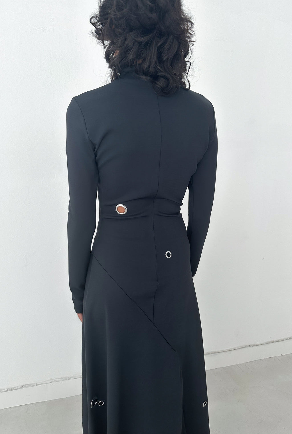 SAEMDI Silvia Grommet Maxi Dress