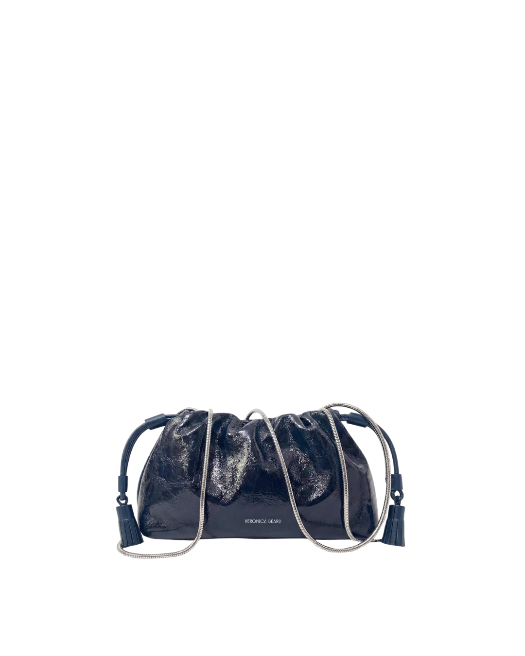 Veronica Beard Small Crinkle Stash Bag - Navy