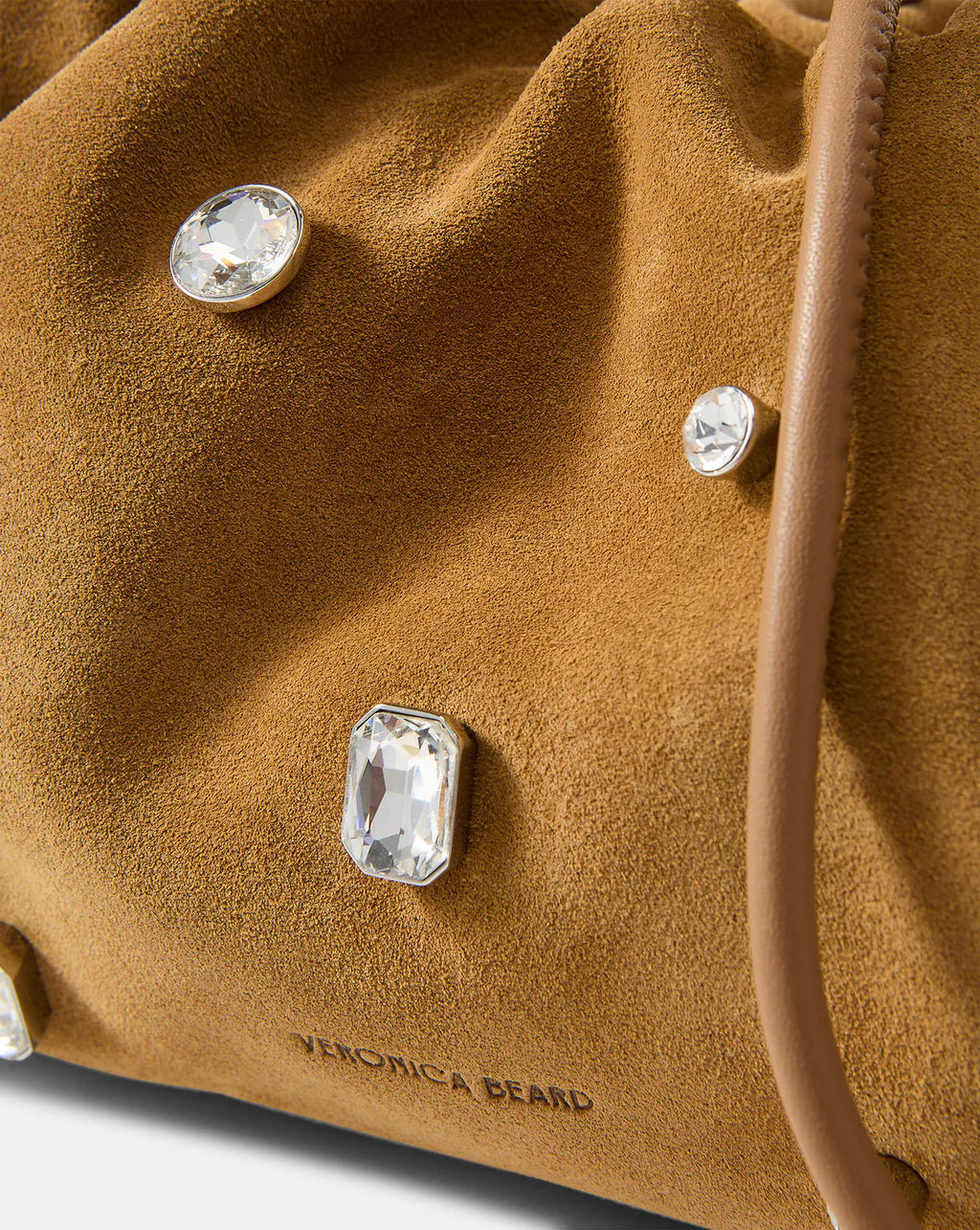 Veronica Beard Small Crystal Stash Bag - Acorn