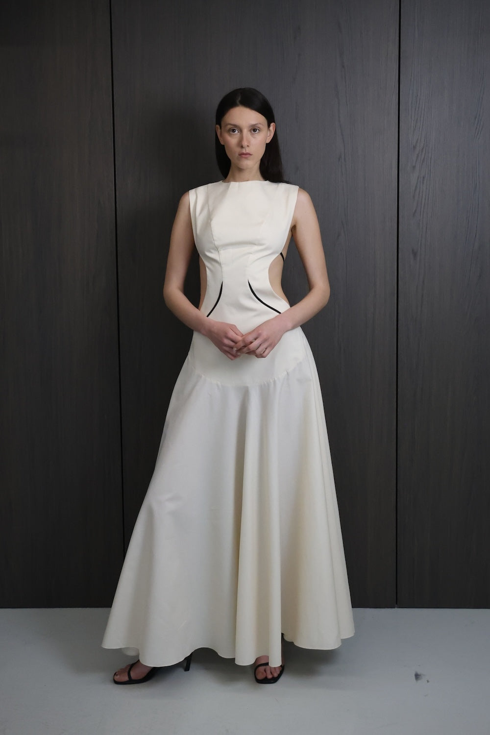 MAET Solea Midi Dress - Beige