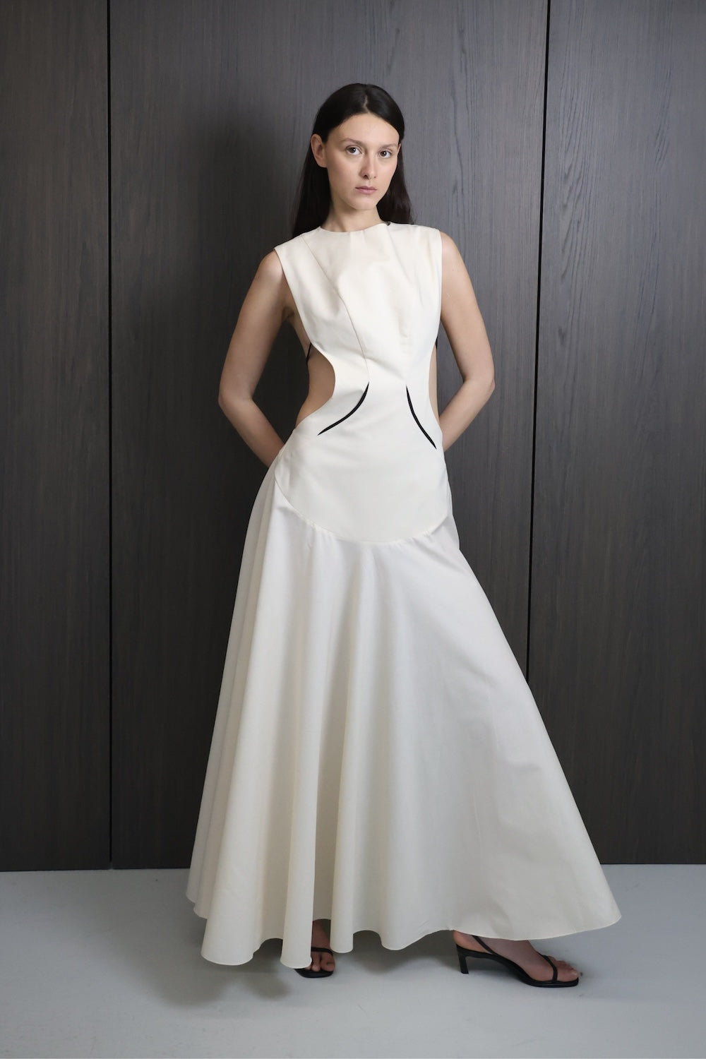 MAET Solea Midi Dress - Beige