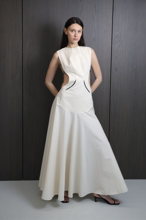 MAET Solea Midi Dress - Beige