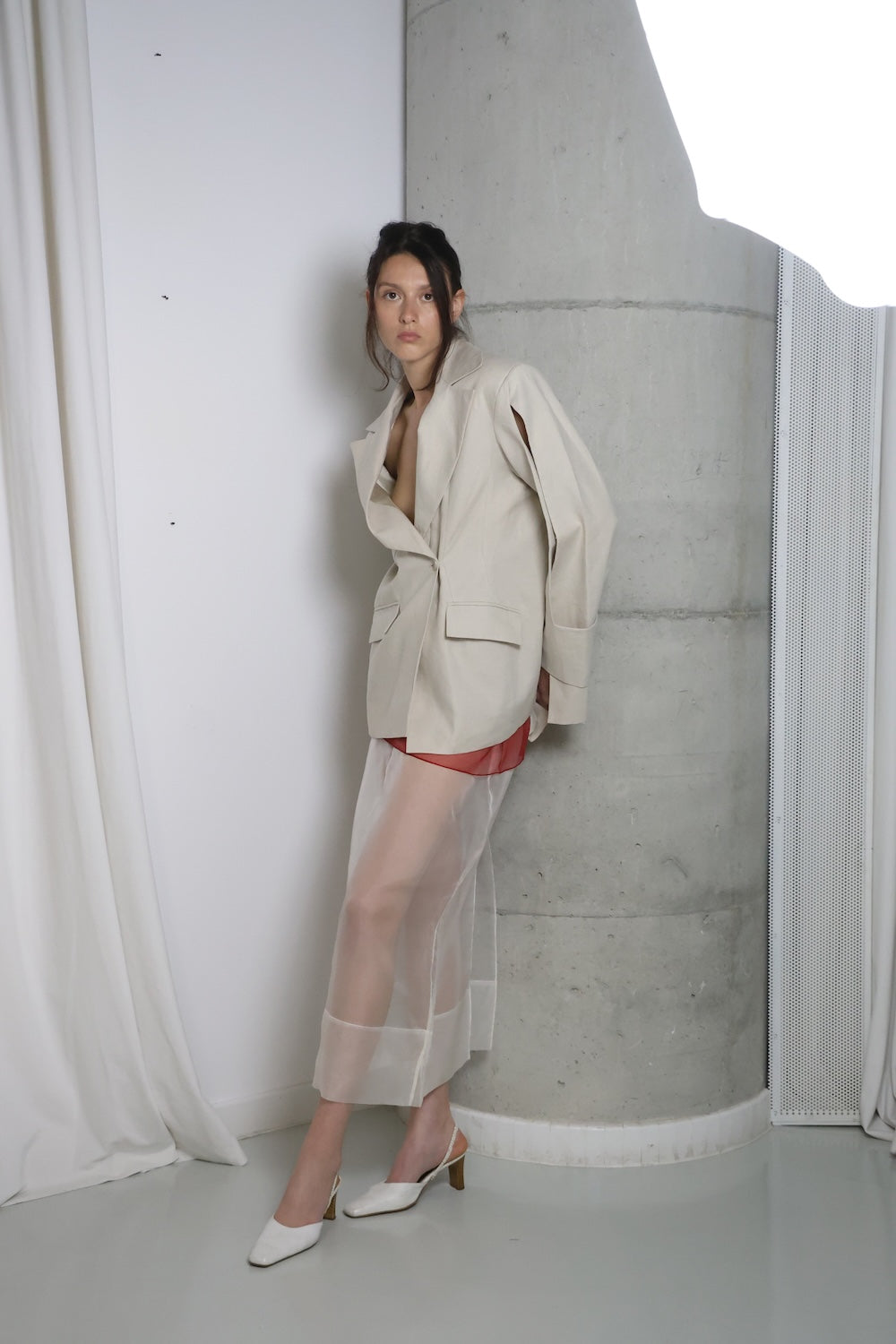 MAET Son Silk Skirt