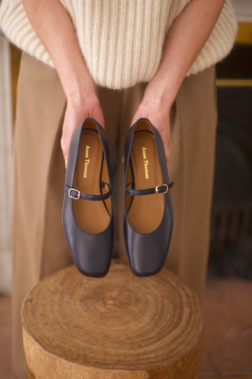 Anne Thomas Pavlova Ballerinas - Storm Navy