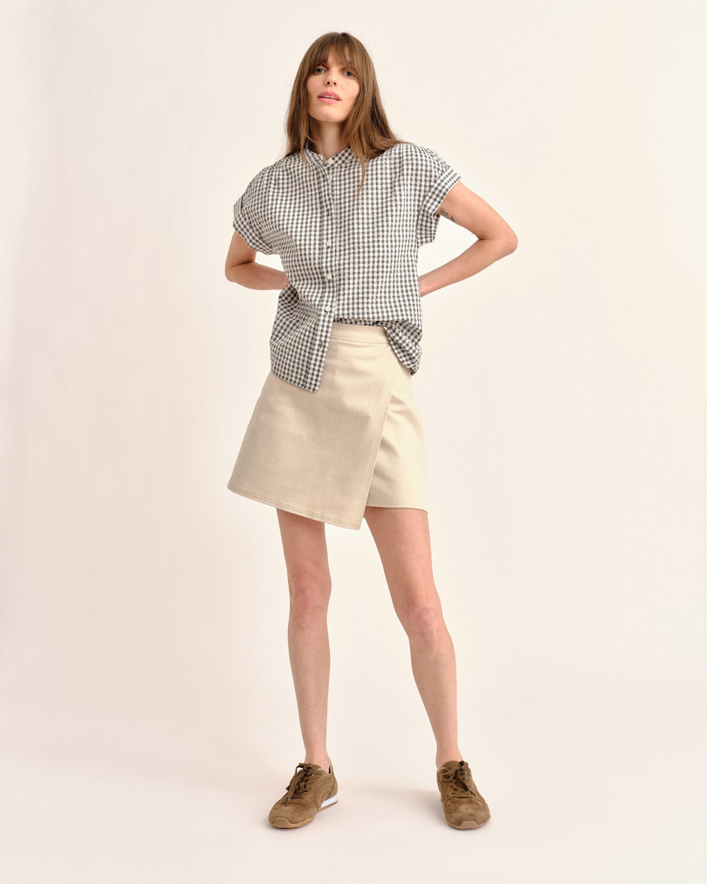 Cartolina Elisa Skort - Ivory