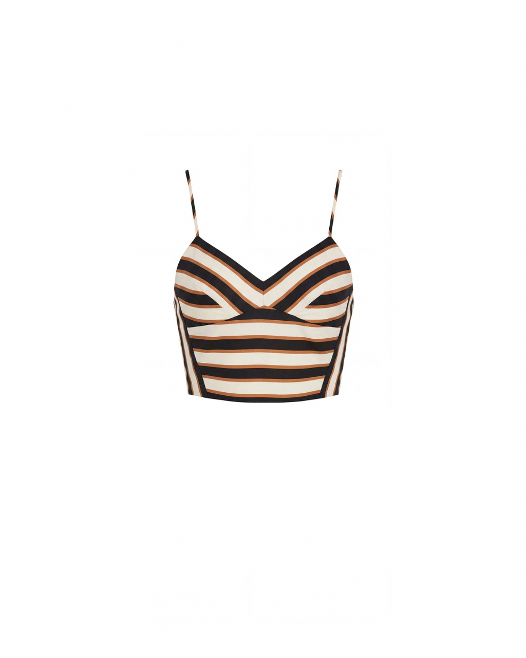 Amanda Uprichard Spencer Top - Ivory/Combo