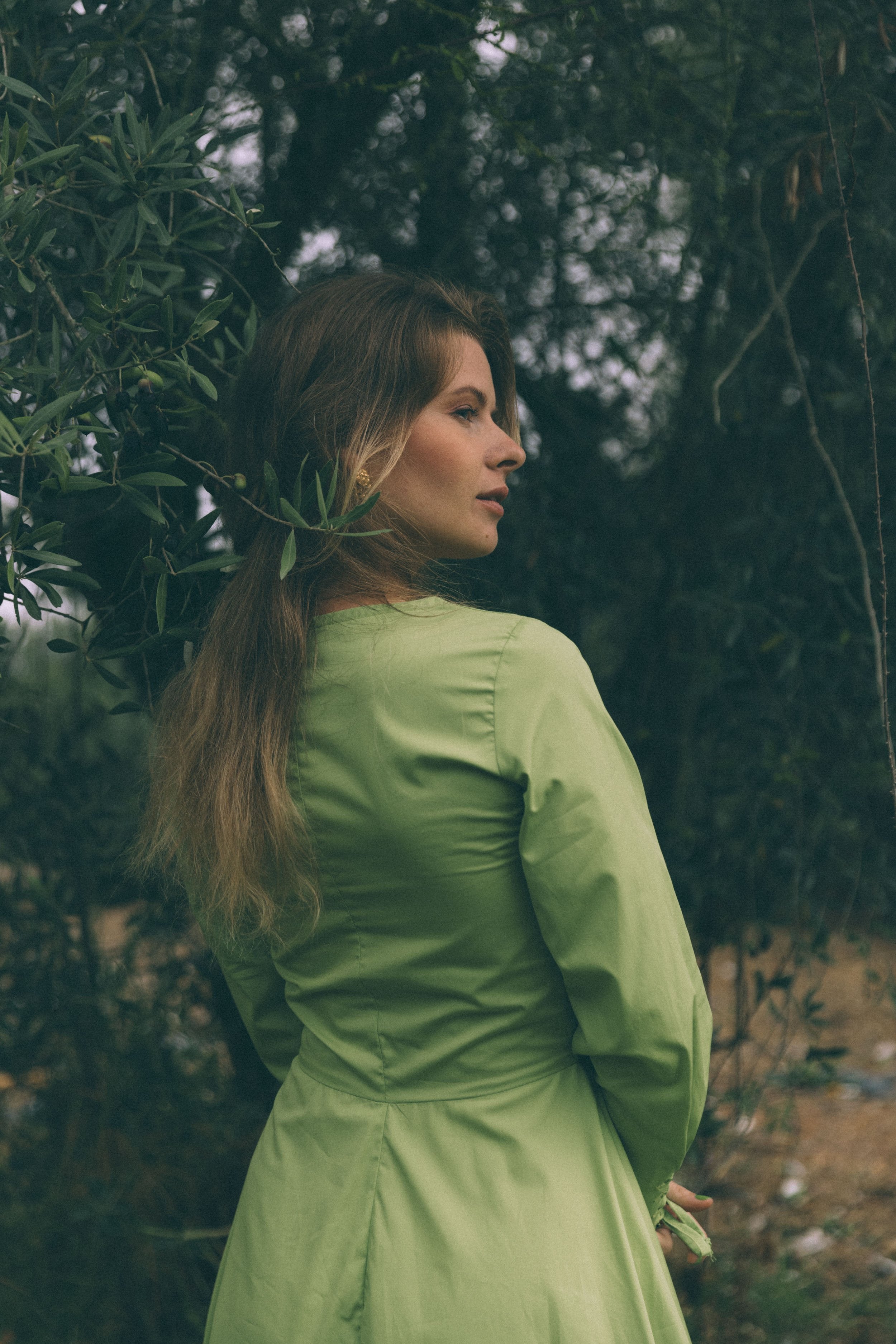 Siz Springy Dress - Lime Green