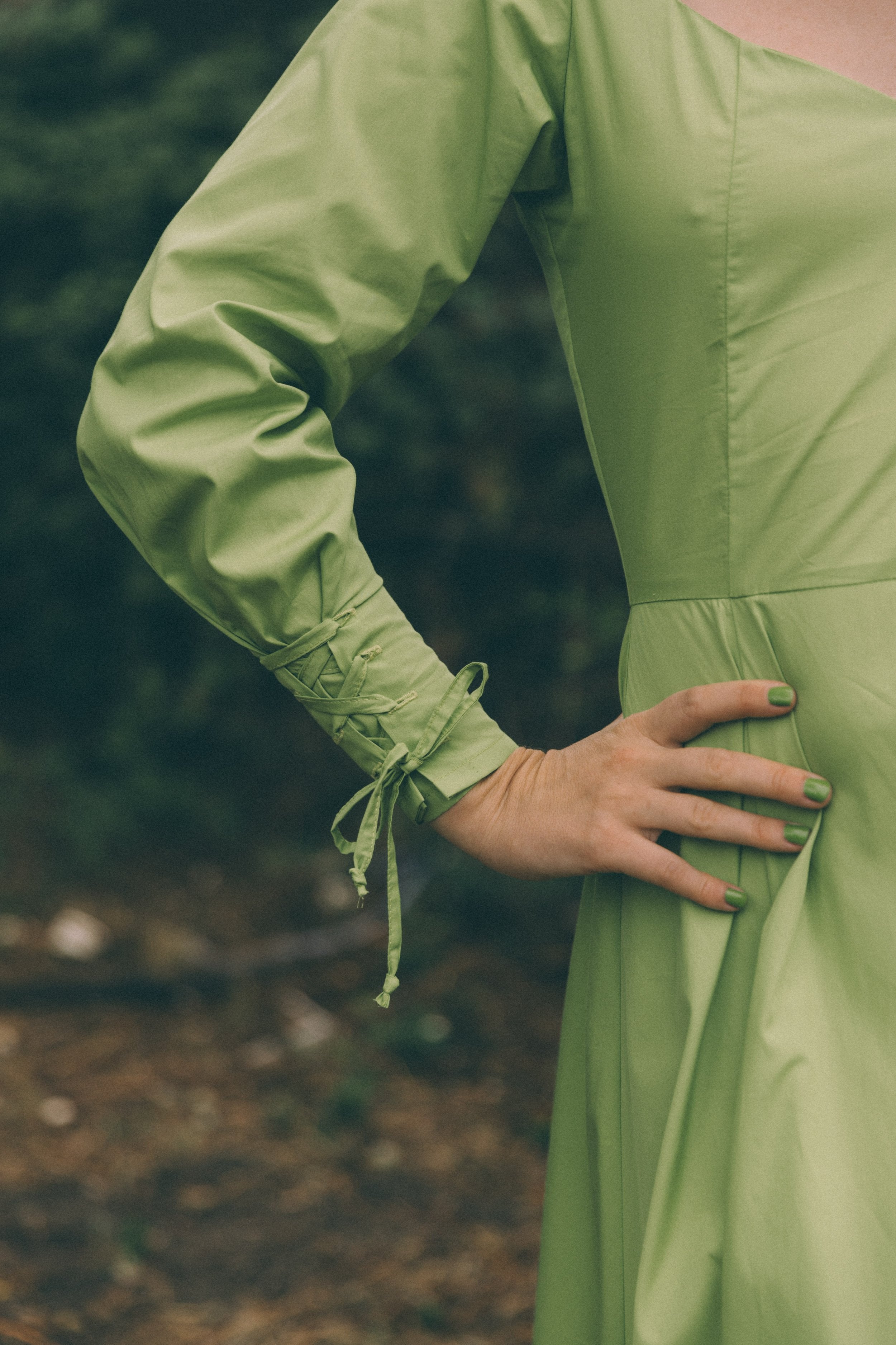 Siz Springy Dress - Lime Green