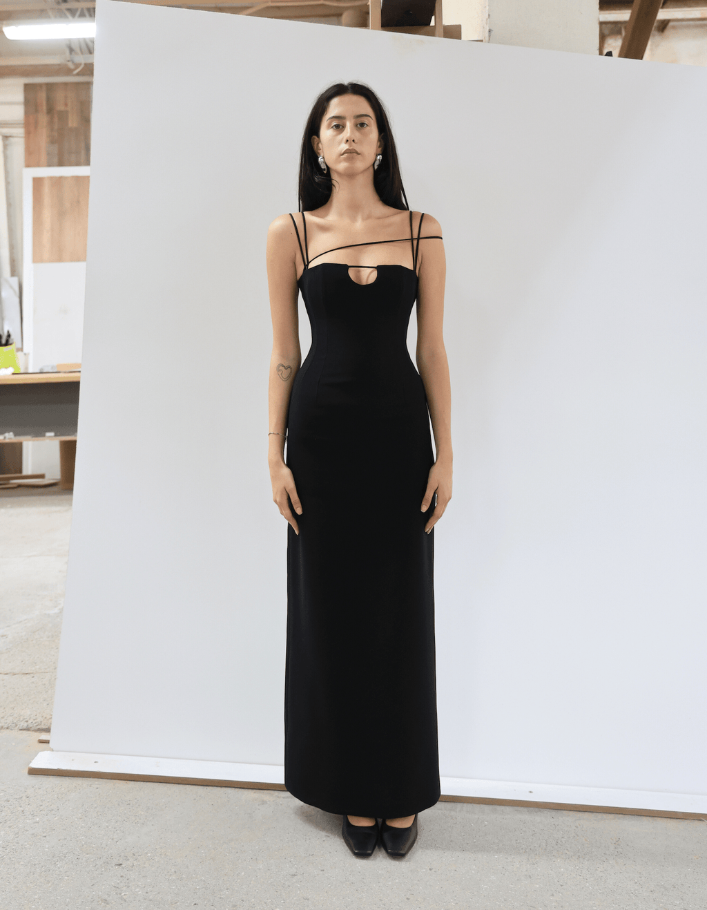maet Statue Evening Dress - Black