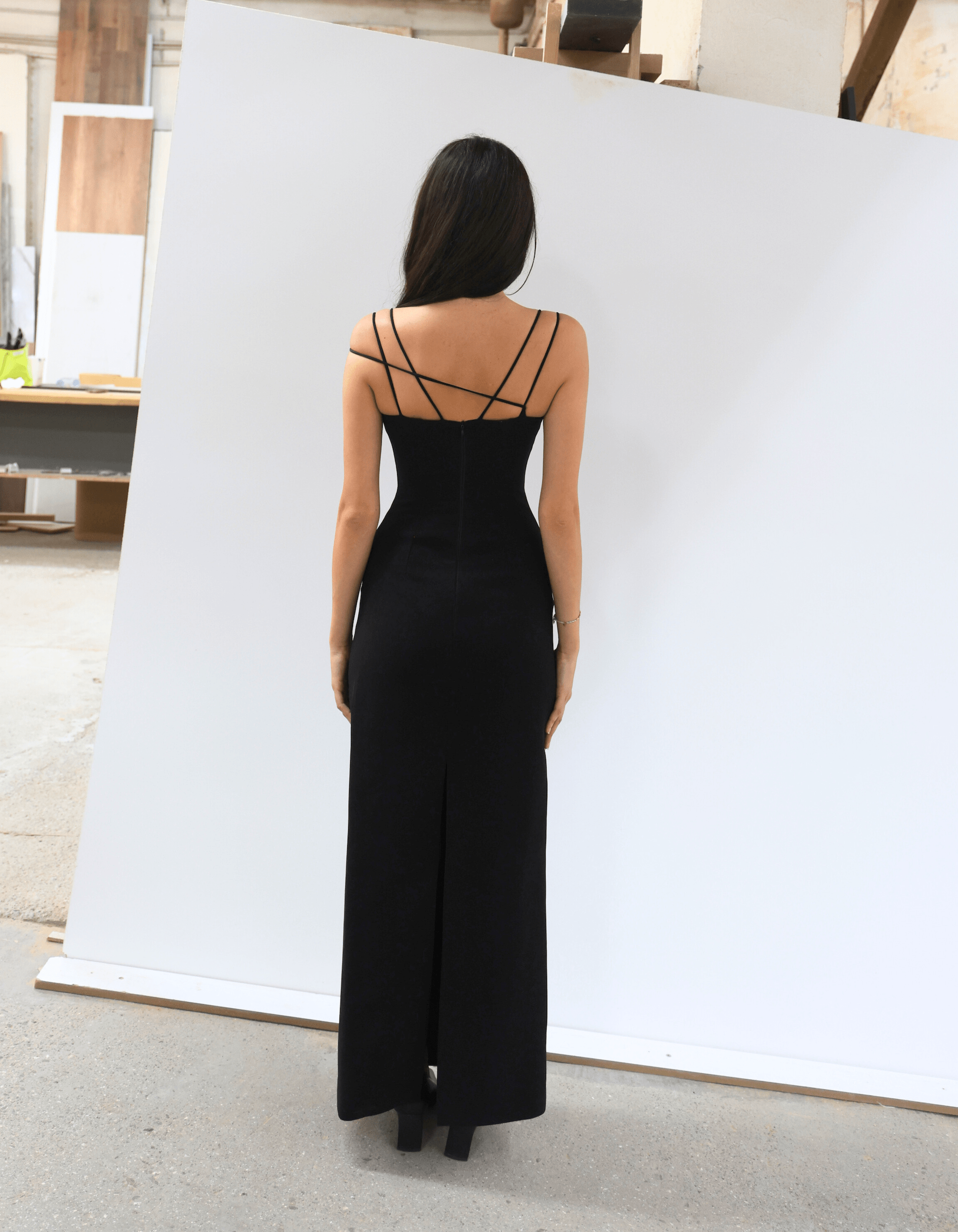 maet Statue Evening Dress - Black