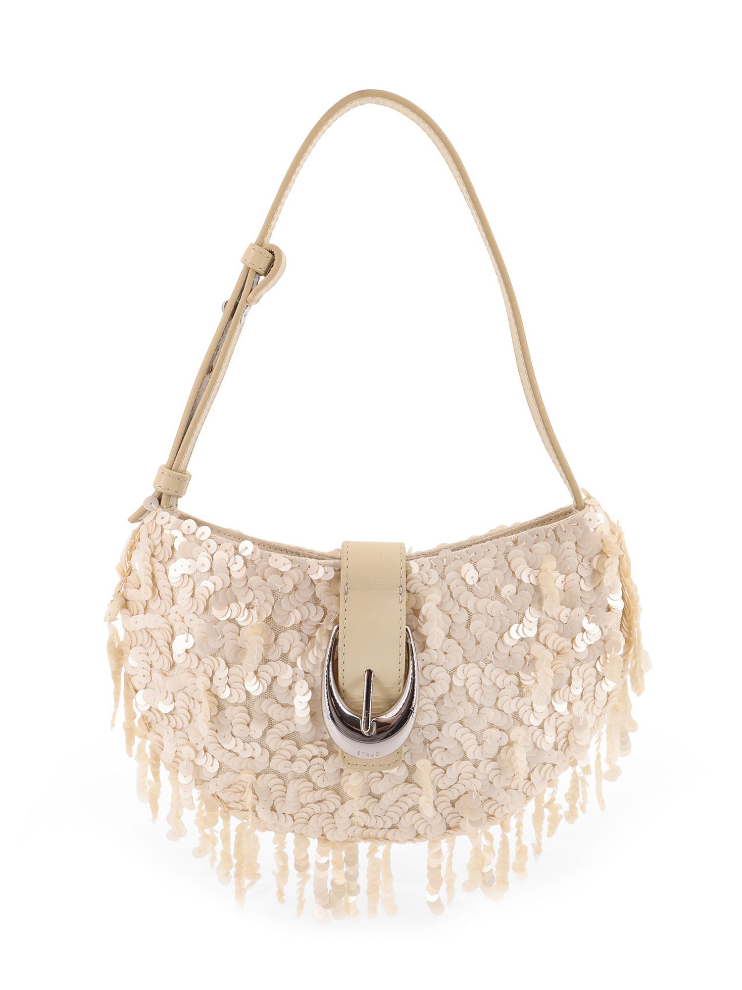 Staud Alana Shoulder Bag - White
