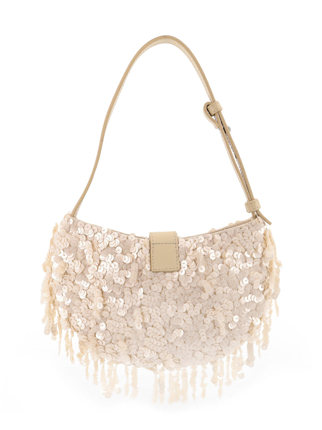 Staud Alana Shoulder Bag - White