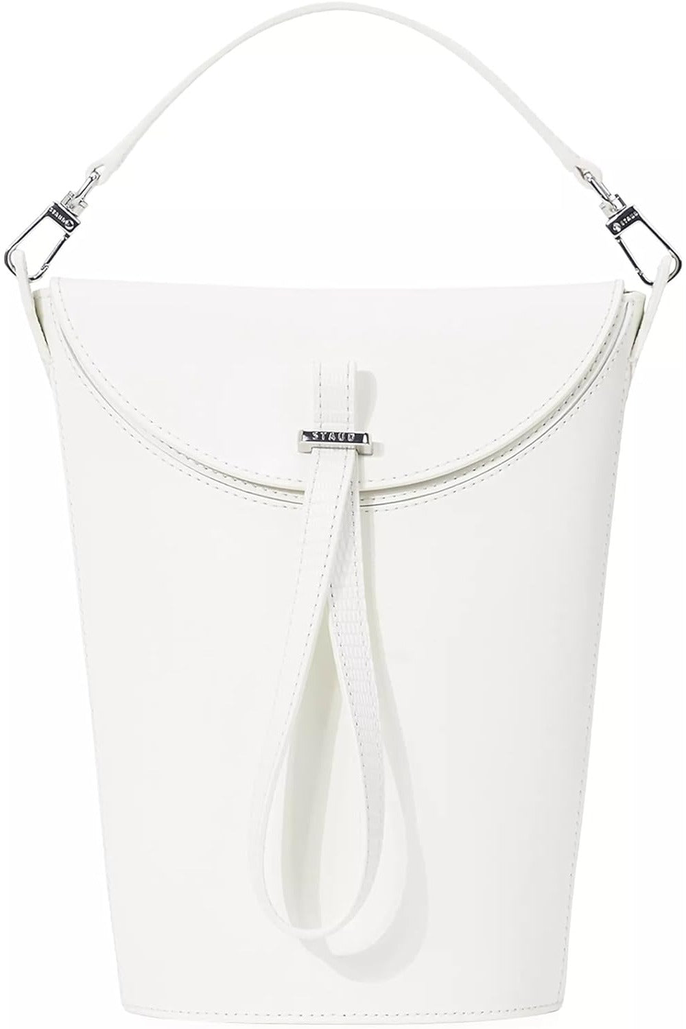 Staud Phoebe Convertible Bucket Bag - Paper