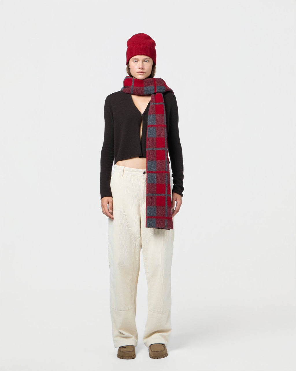 Guest in Residence Stealth Cardigan - Burnt Cocoa