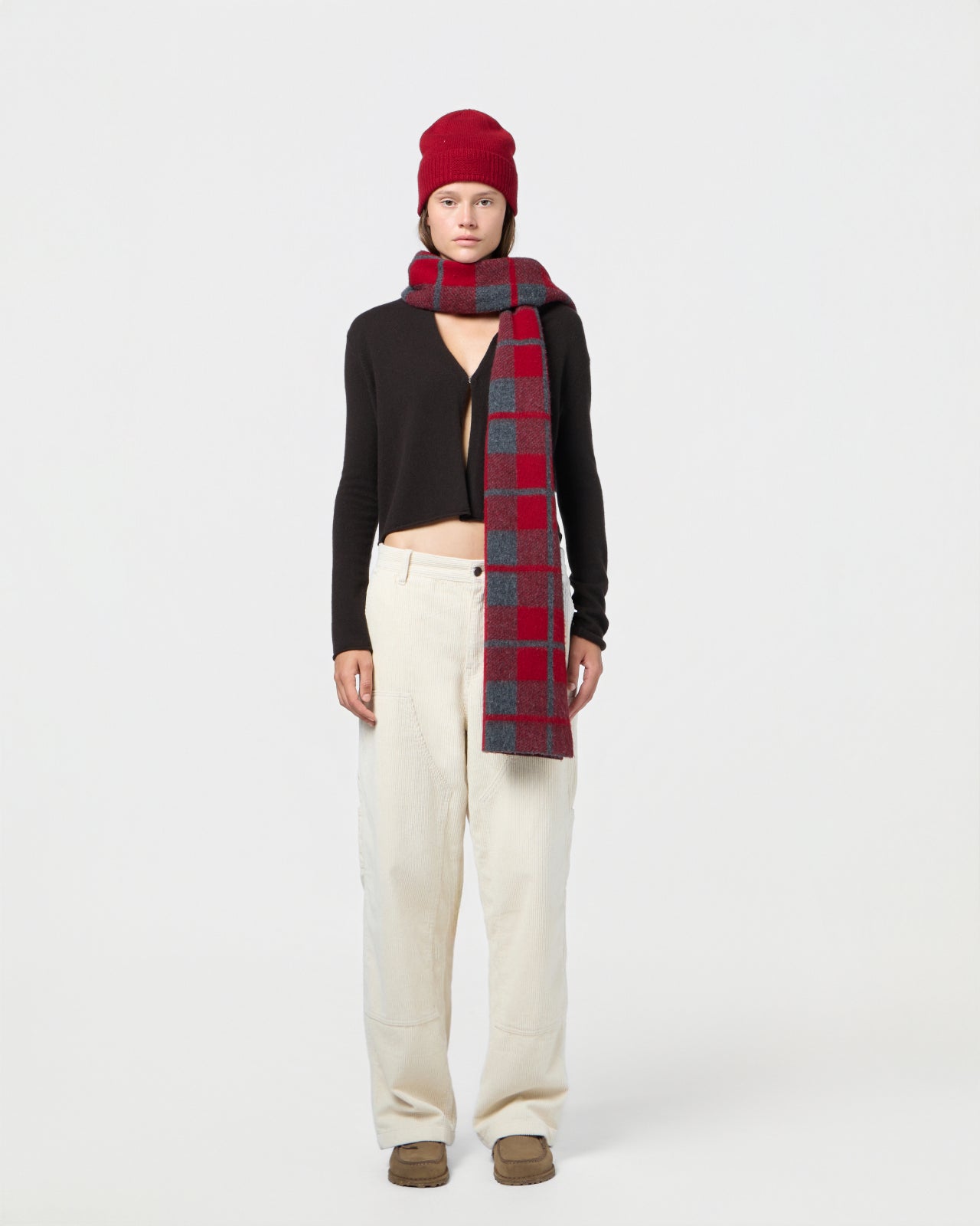 Guest in Residence Stealth Cardigan - Burnt Cocoa
