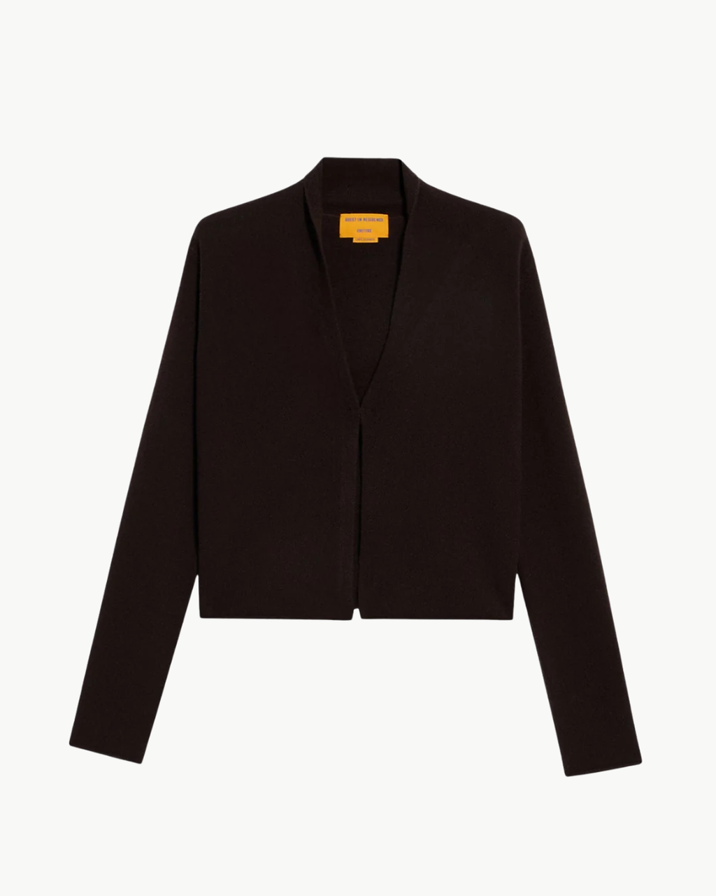 Guest in Residence Stealth Cardigan - Burnt Cocoa