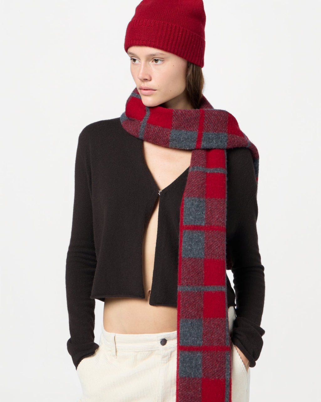 Guest in Residence Stealth Cardigan - Burnt Cocoa