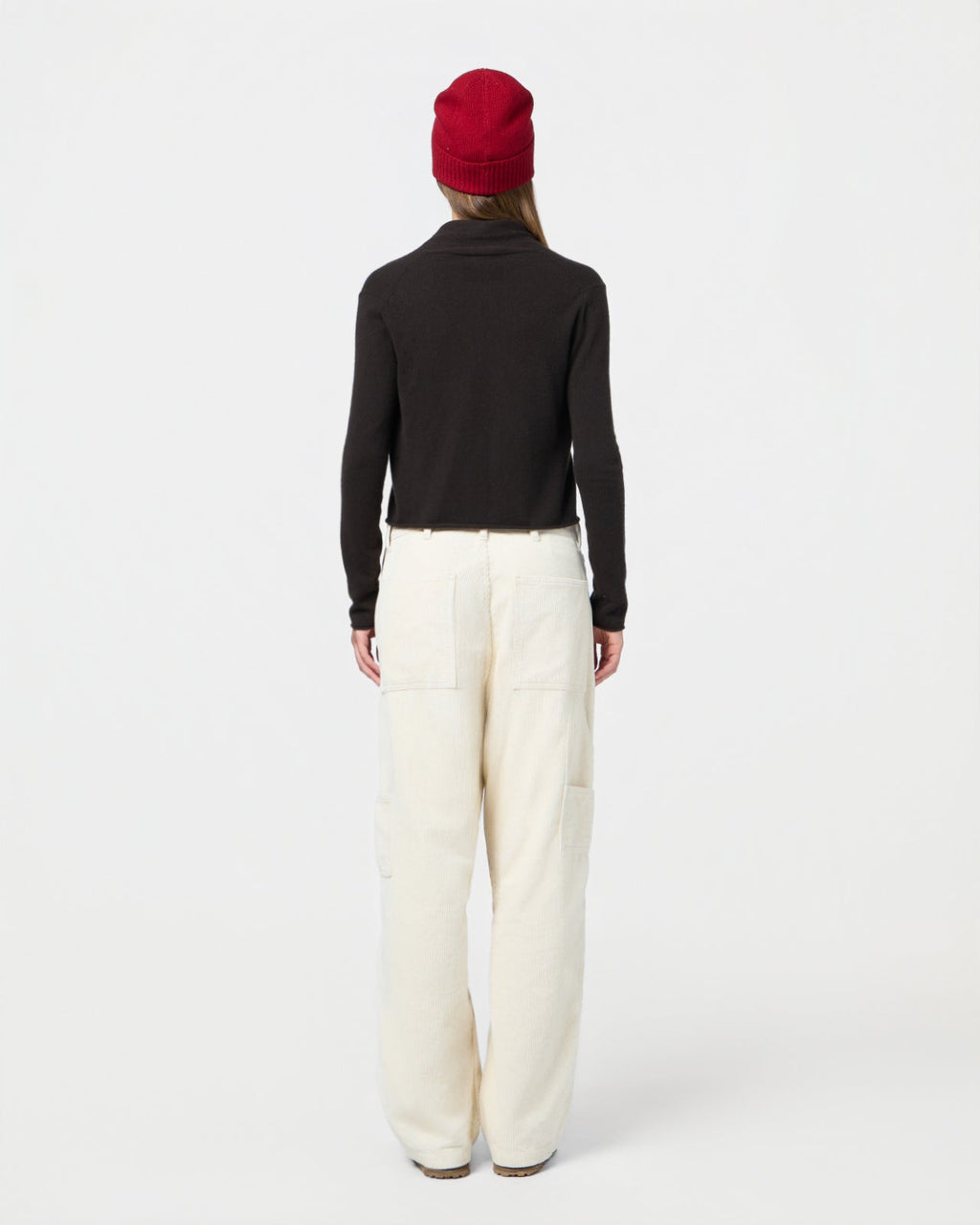 Guest in Residence Stealth Cardigan - Burnt Cocoa