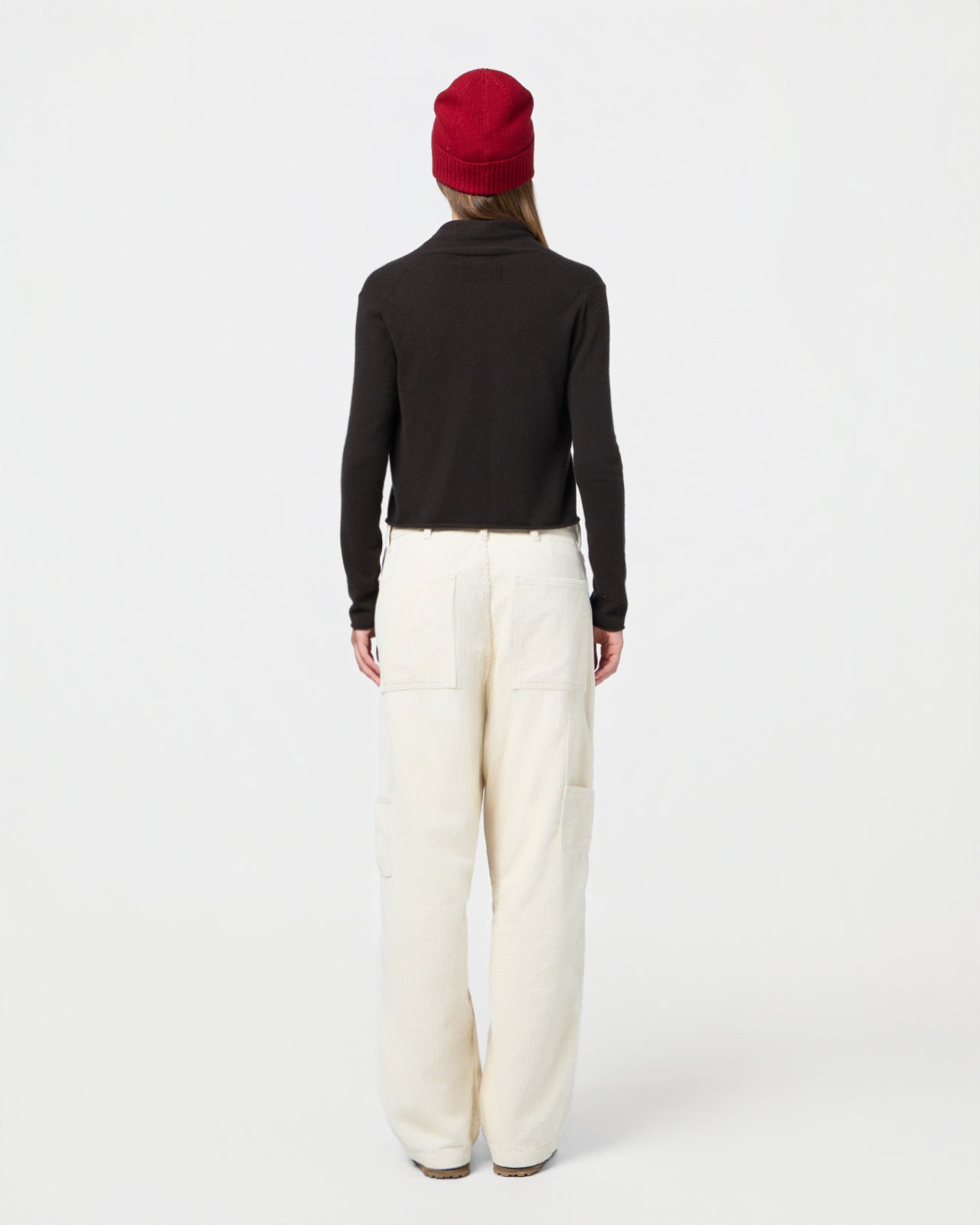 Guest in Residence Stealth Cardigan - Burnt Cocoa