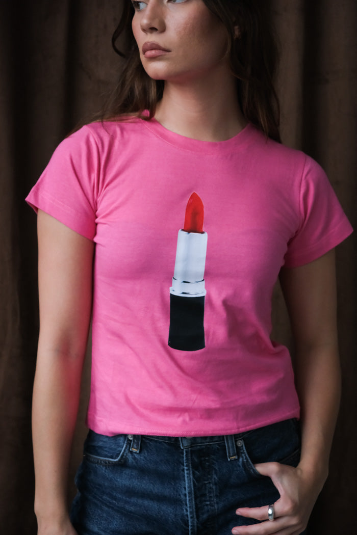 Tyler McGillivary Stella Tee - Pink/Red
