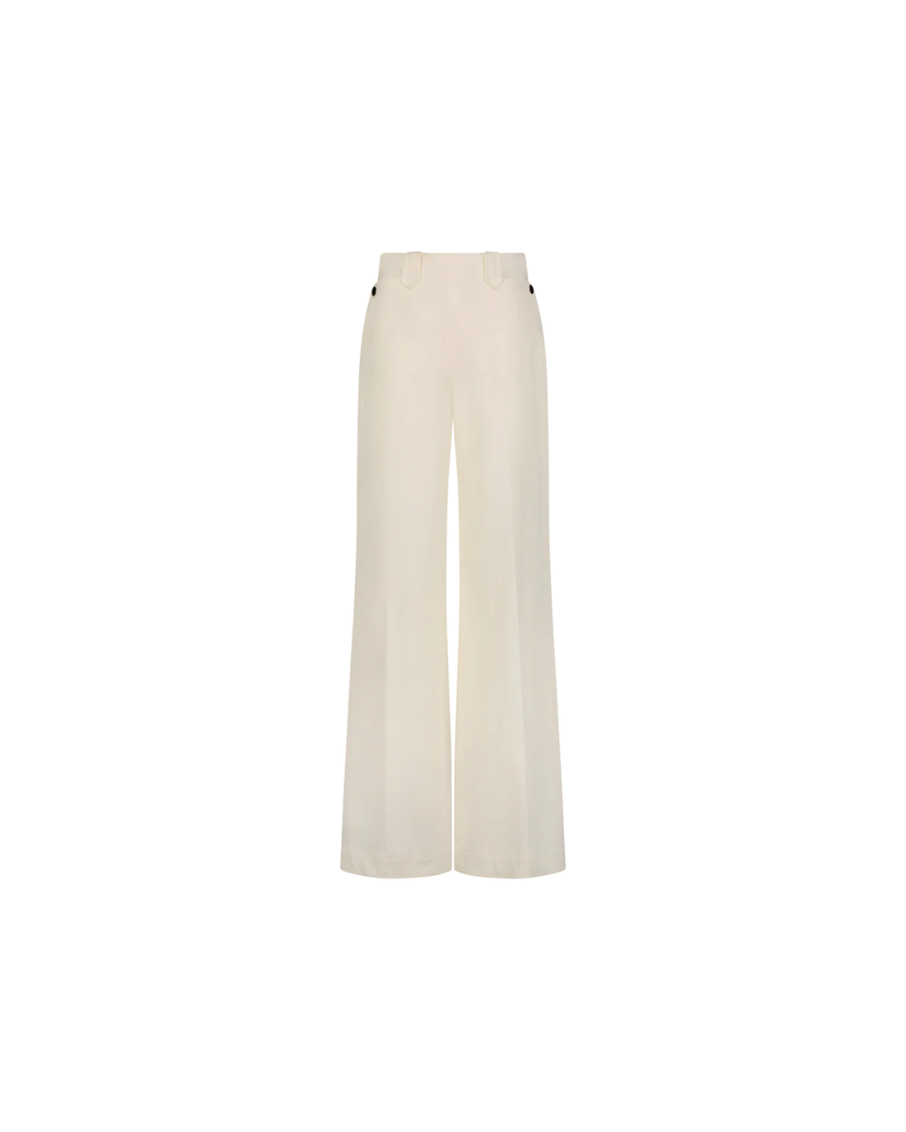 Lela Rose Stretch Cotton Pant - Cream