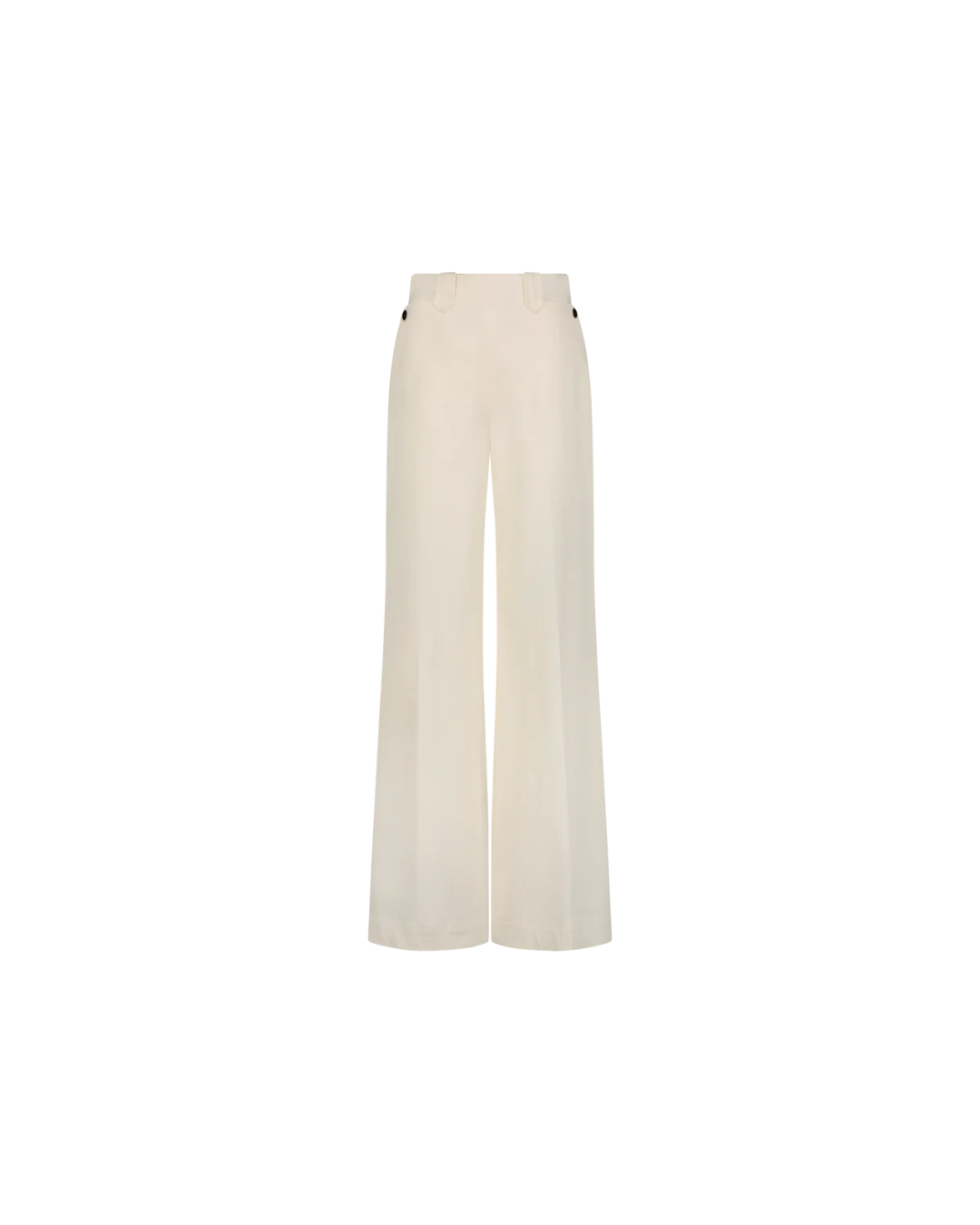 Lela Rose Stretch Cotton Pant - Cream