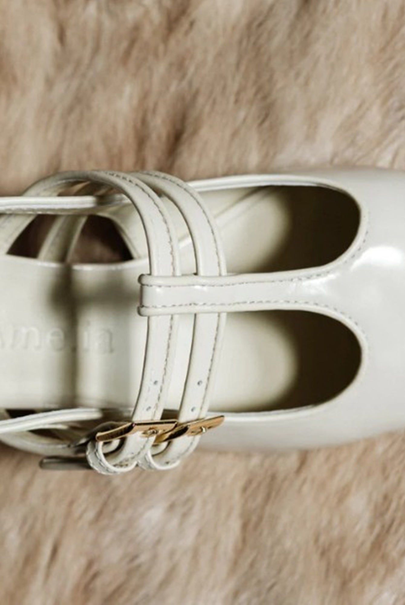 STUDIO AMELIA Alto 50 Slingback Heels - Cream