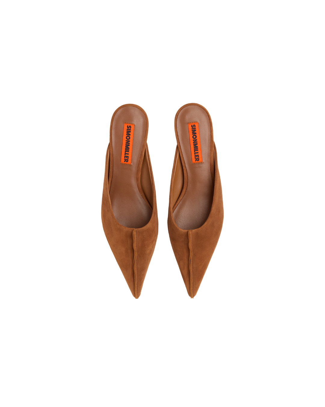 Simon Miller Suede Arrow Mule - Sepia Brown