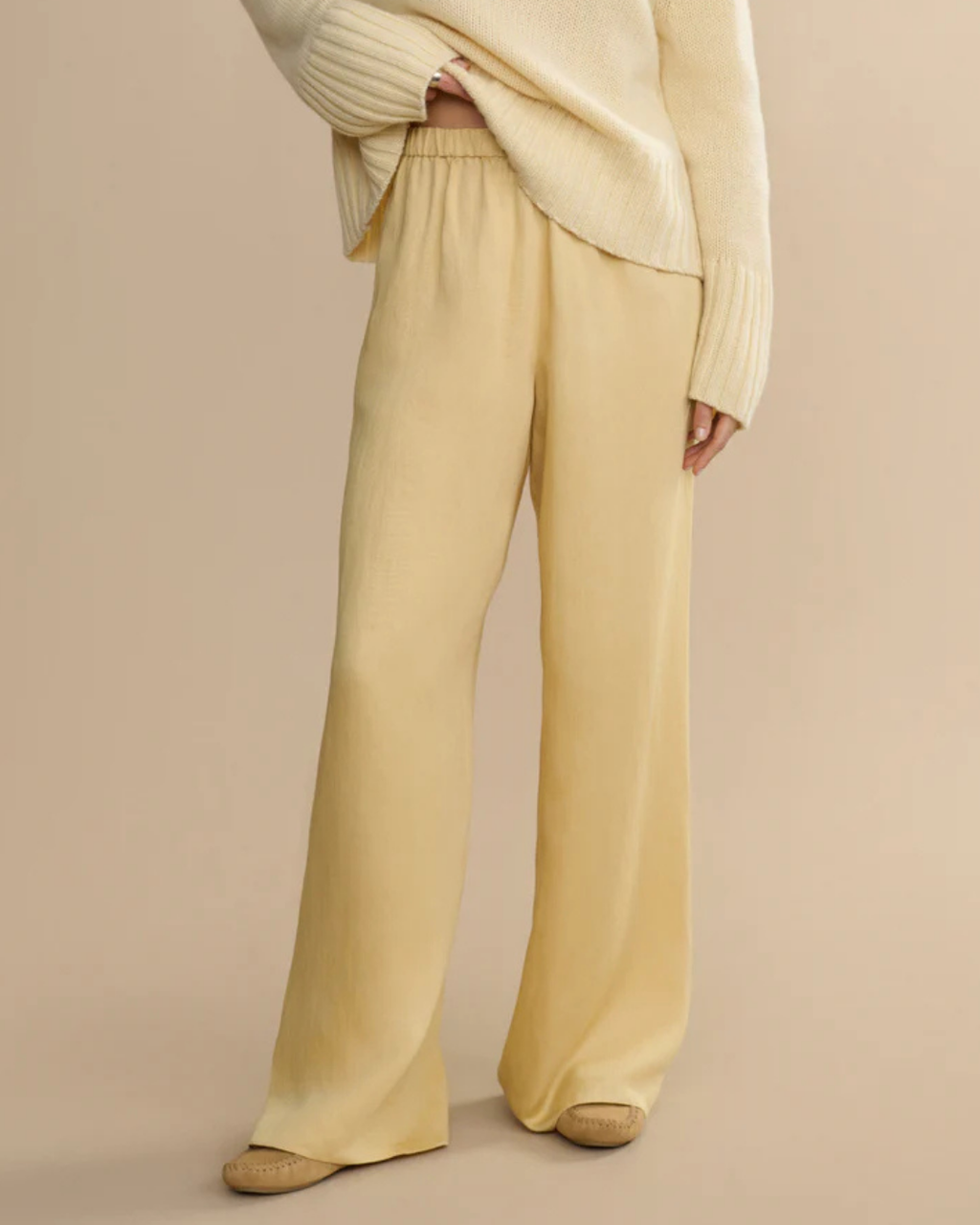 Jenni Kayne Summer Demi Pant - Buttercream