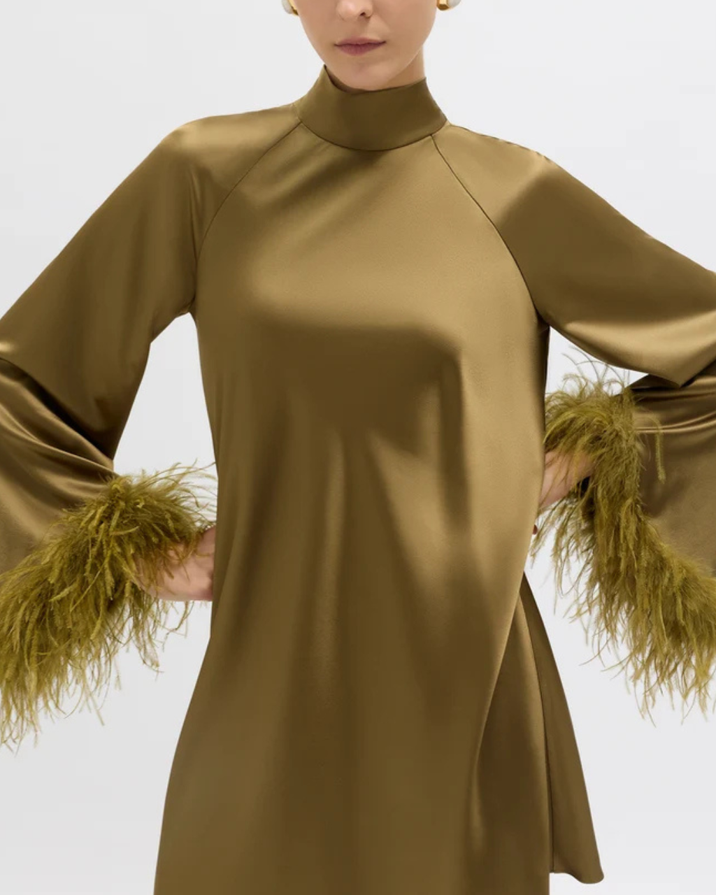 Atelier Delphine Sylvie Dress - Olivine