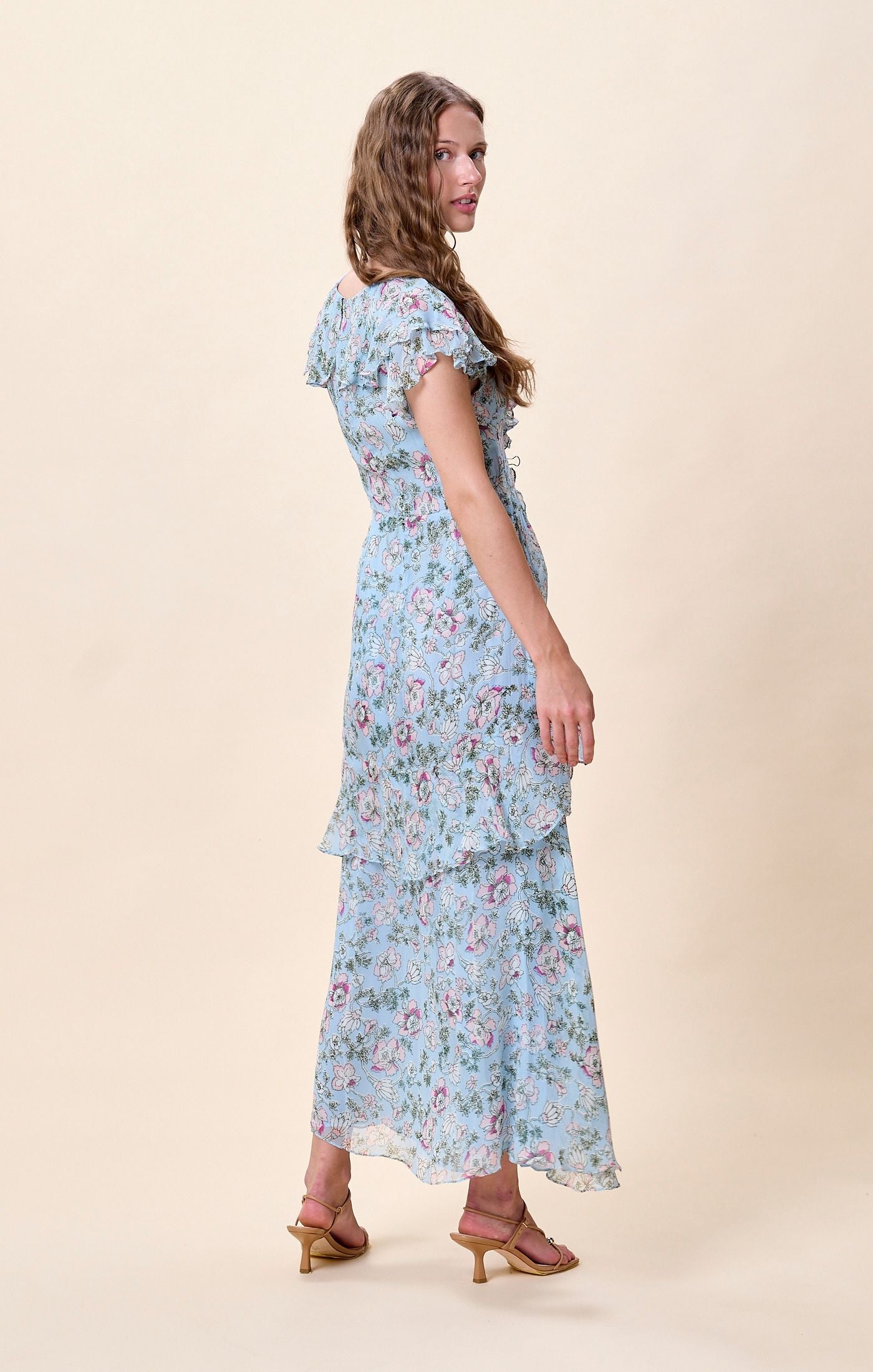 Cleobella Sabina Ankle Dress - Luna Flora Print