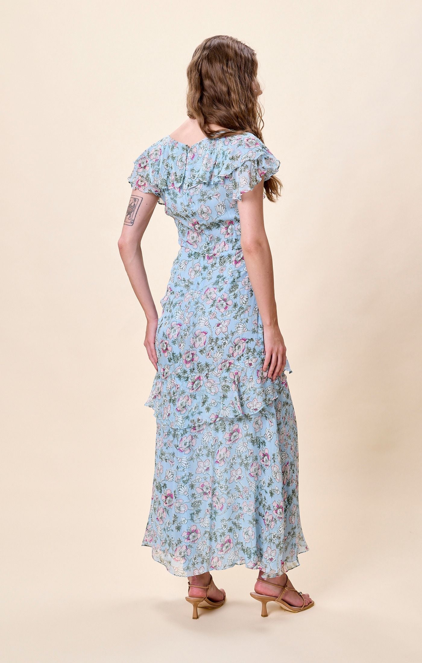 Cleobella Sabina Ankle Dress - Luna Flora Print