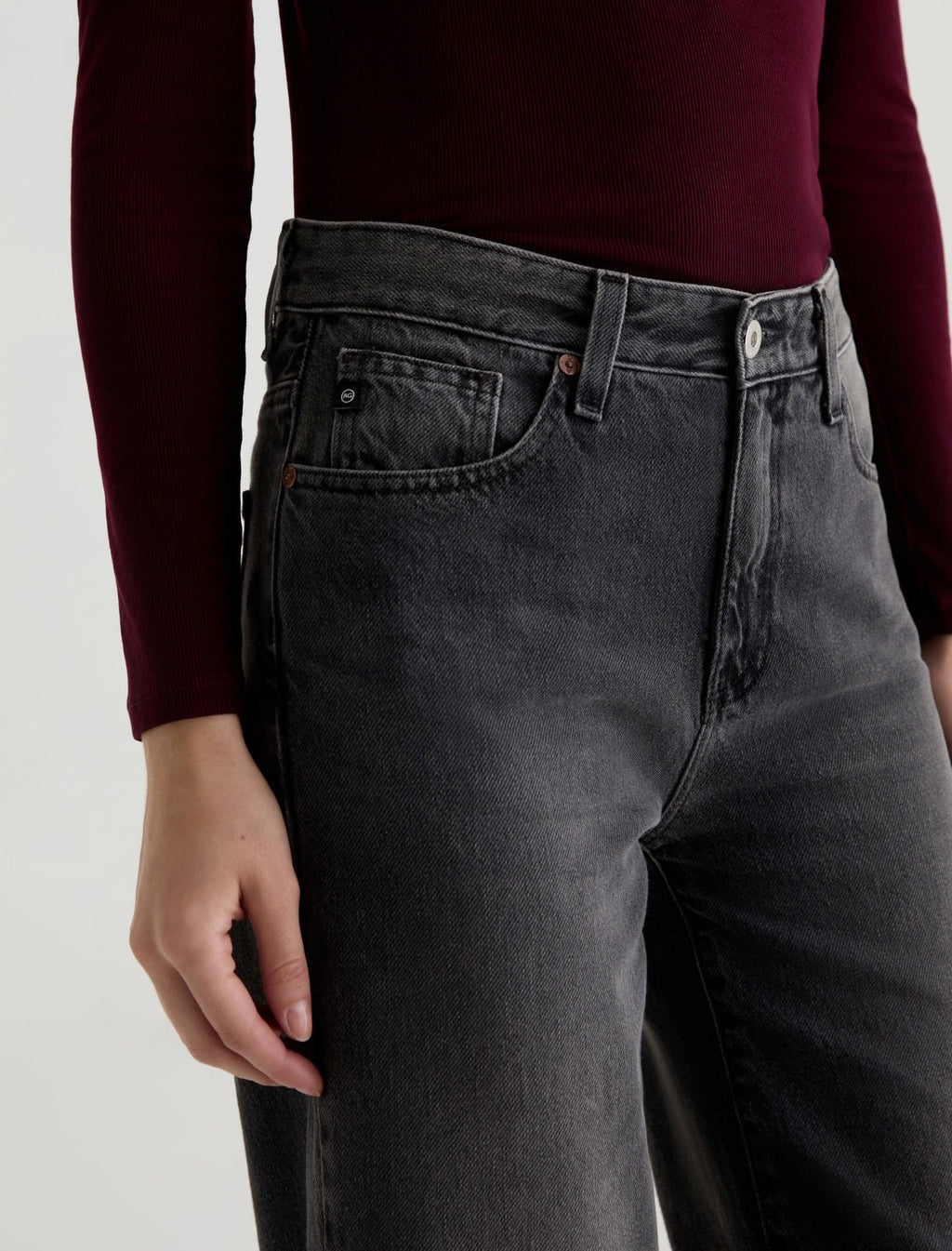Adriano Goldschmied Saige Wide Leg Crop Jeans