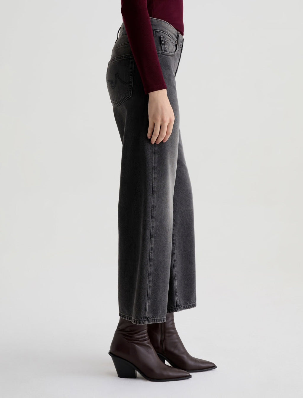 Adriano Goldschmied Saige Wide Leg Crop Jeans