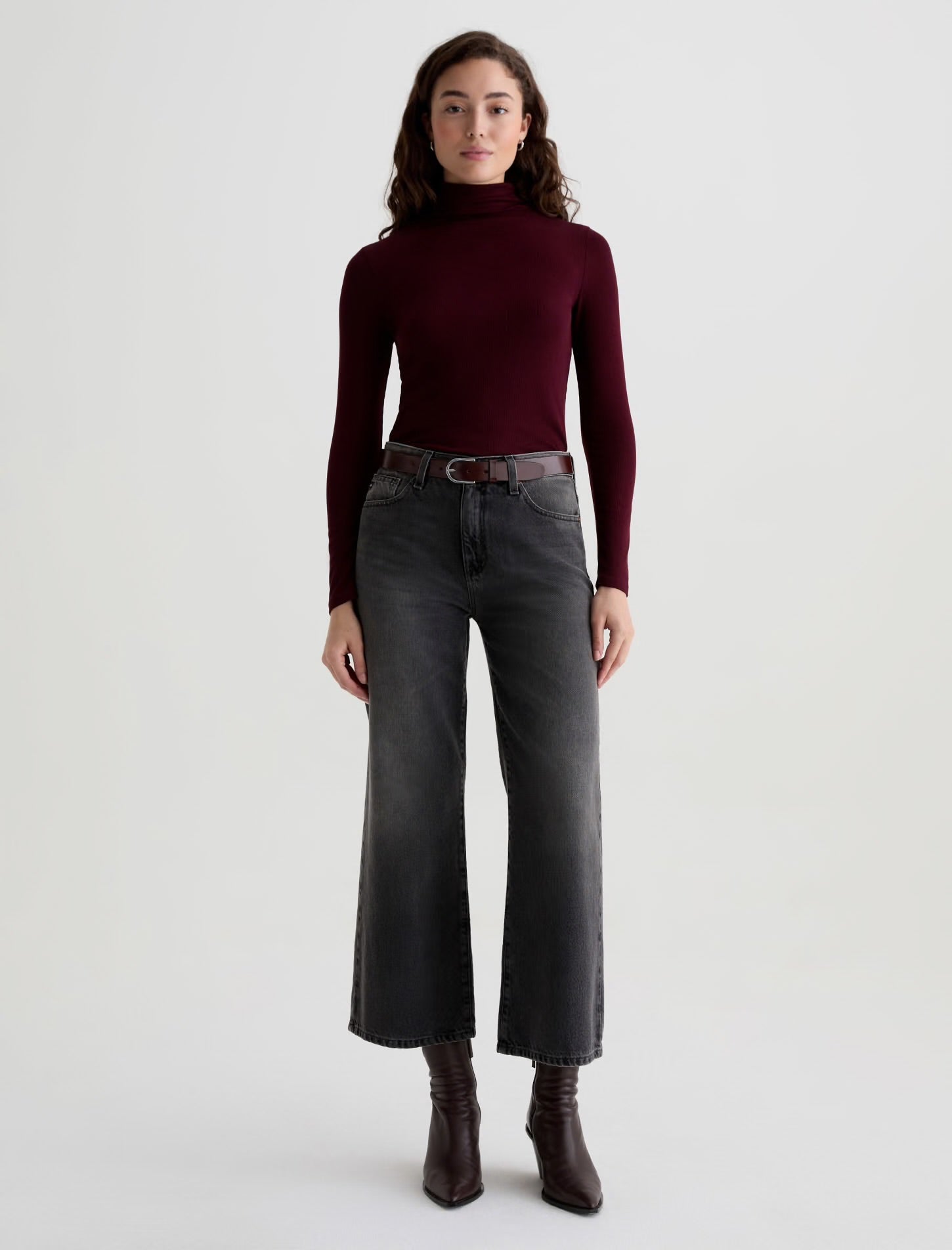 Adriano Goldschmied Saige Wide Leg Crop Jeans
