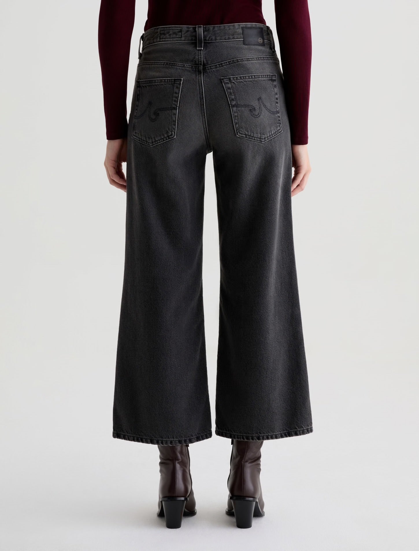 Adriano Goldschmied Saige Wide Leg Crop Jeans