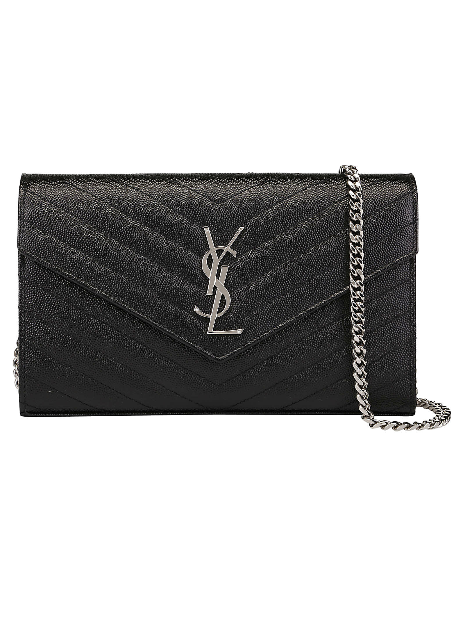 Saint Laurent Cassandre Shoulder Bag - Nero