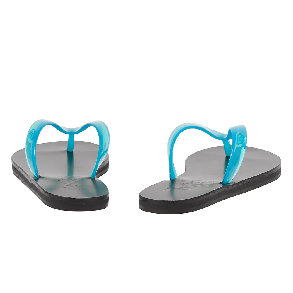 Ancient Greek Sandals Saionara Jelly Sandal - Clear Blue