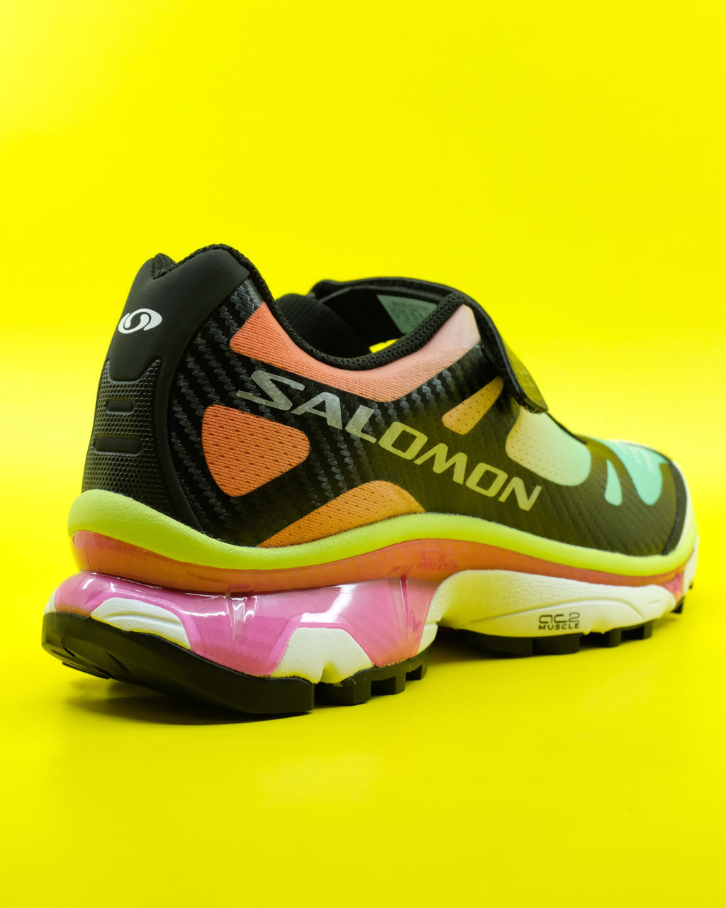 MM6 Maison Margiela Salomon X MM6 XT Mary J Shoes - Ginger/Electric Green/Knockout Pink