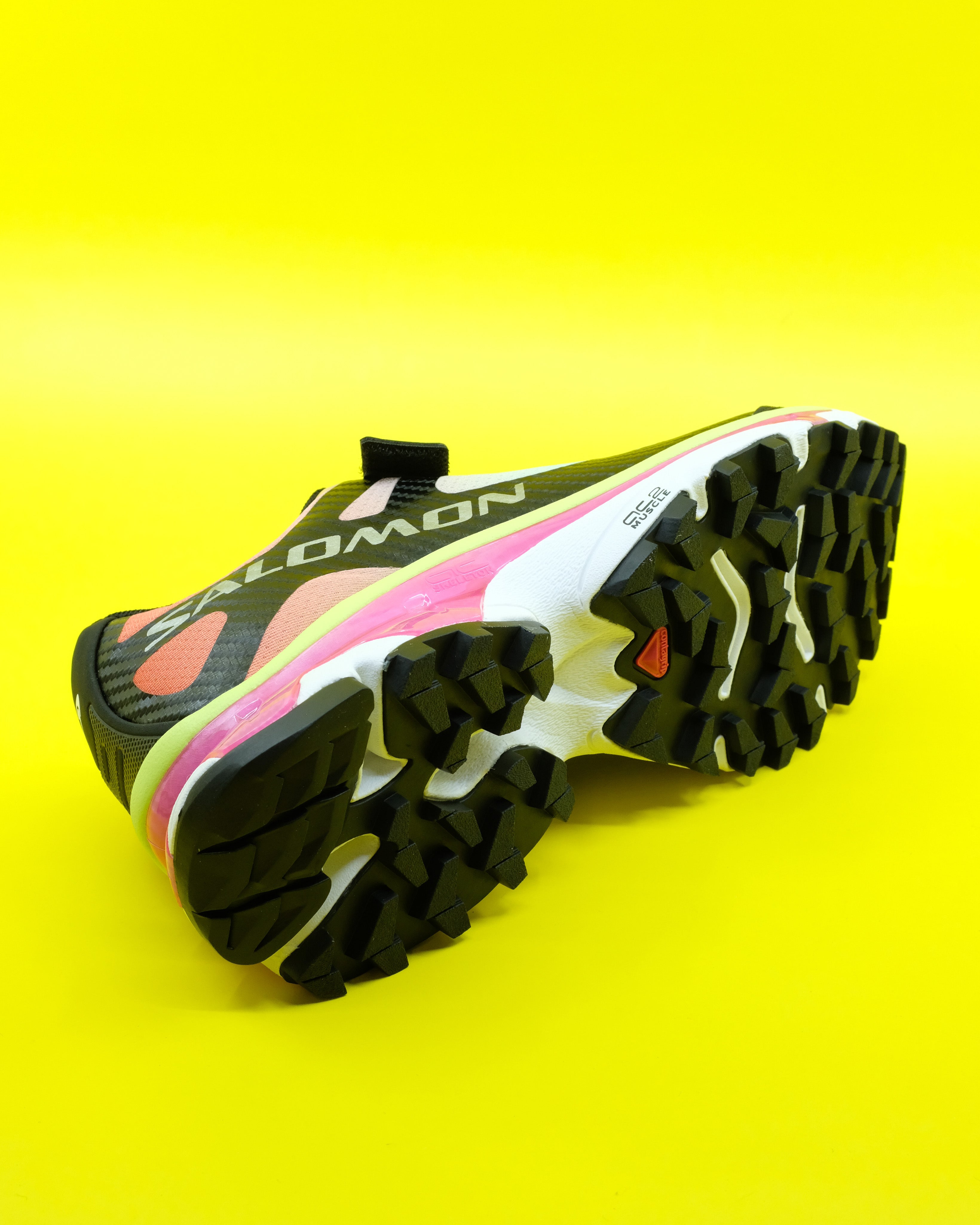 MM6 Maison Margiela Salomon X MM6 XT Mary J Shoes - Ginger/Electric Green/Knockout Pink