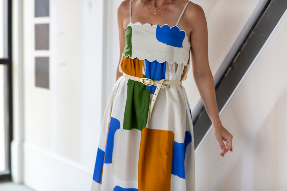 Sancia Saylah Dress: Madeira Print